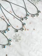 Winter Frost Golden Hills Beads Necklace-Necklaces-Krush Kandy, Women's Online Fashion Boutique Located in Phoenix, Arizona (Scottsdale Area)
