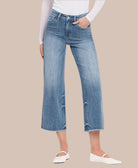 Ridgeview Super High Rise Raw Hem Wide Leg Jeans-Denim-Krush Kandy, Women's Online Fashion Boutique Located in Phoenix, Arizona (Scottsdale Area)