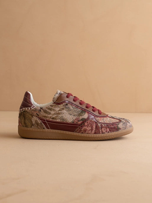 The Dalia - Tapestry Lace Up Sneakers-Shoes-Krush Kandy, Women's Online Fashion Boutique Located in Phoenix, Arizona (Scottsdale Area)
