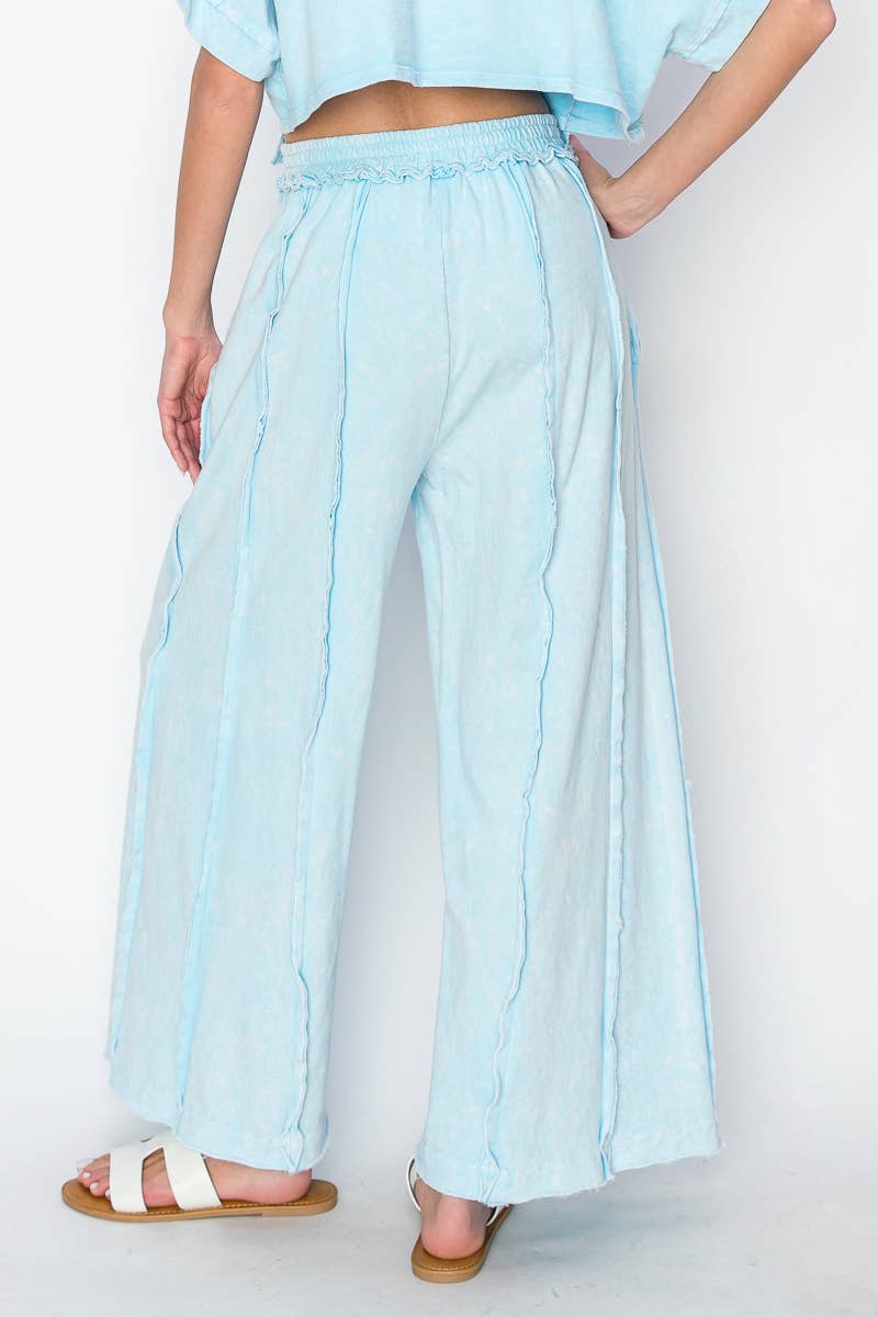 Vintage Edge Mineral Wash Pants-Pants-Krush Kandy, Women's Online Fashion Boutique Located in Phoenix, Arizona (Scottsdale Area)