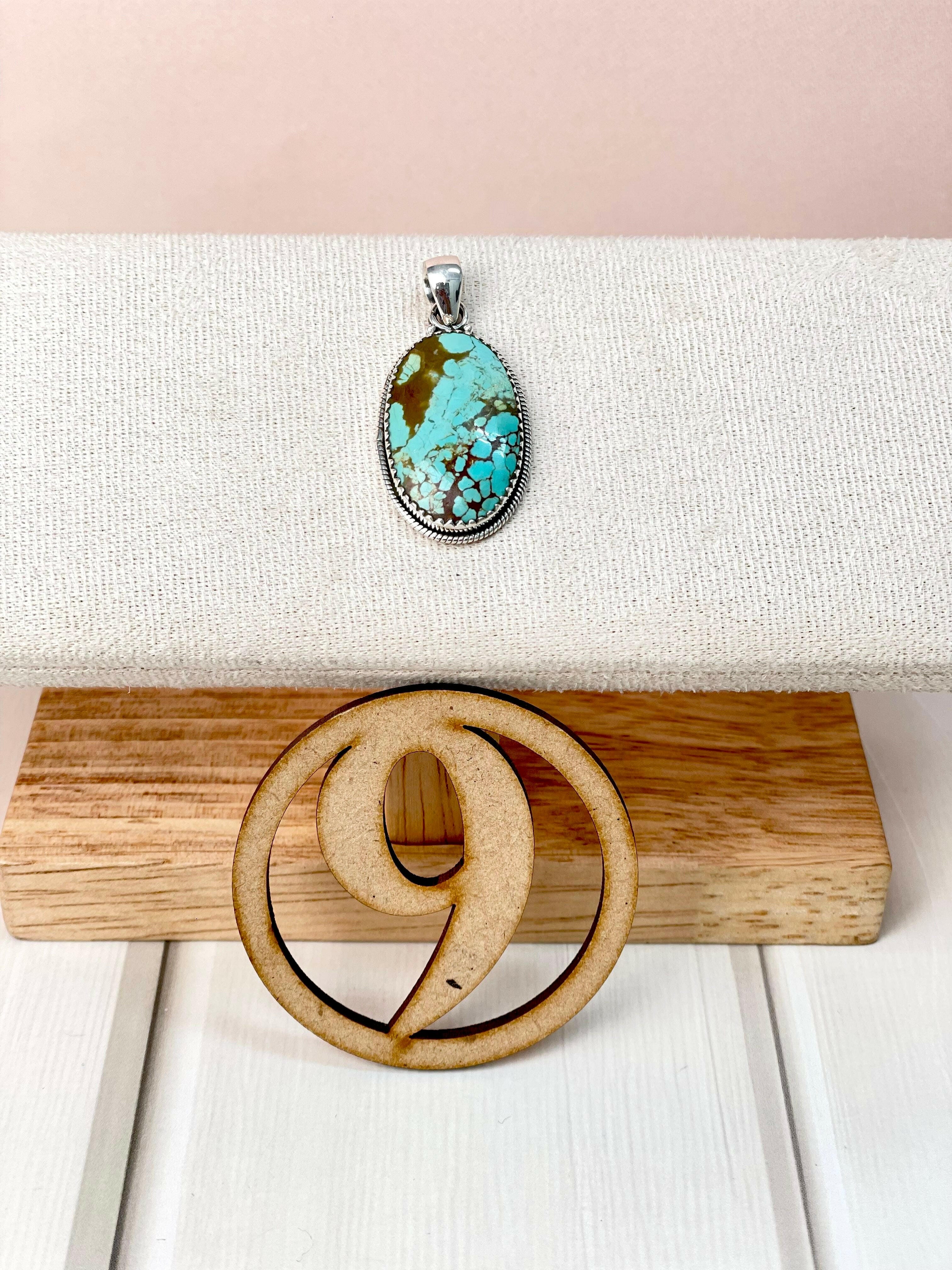 No. 8 Slab Pendants Bno. 1-Pendant Necklaces-Krush Kandy, Women's Online Fashion Boutique Located in Phoenix, Arizona (Scottsdale Area)