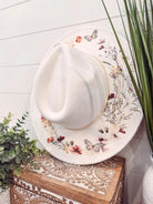 Floral Print Hat-Hats-Krush Kandy, Women's Online Fashion Boutique Located in Phoenix, Arizona (Scottsdale Area)