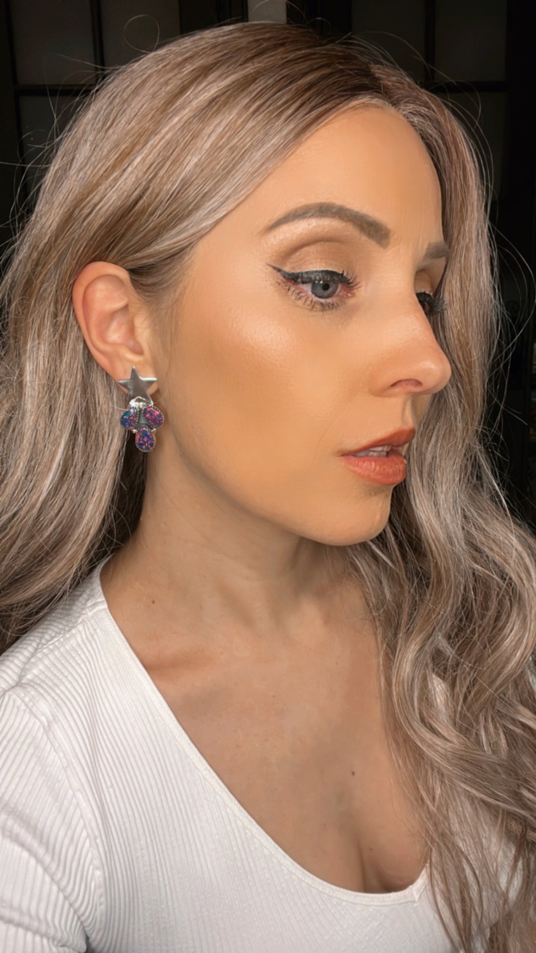 Star Stud Cluster Earring | PREORDER NOW OPEN!-Earrings-Krush Kandy, Women's Online Fashion Boutique Located in Phoenix, Arizona (Scottsdale Area)