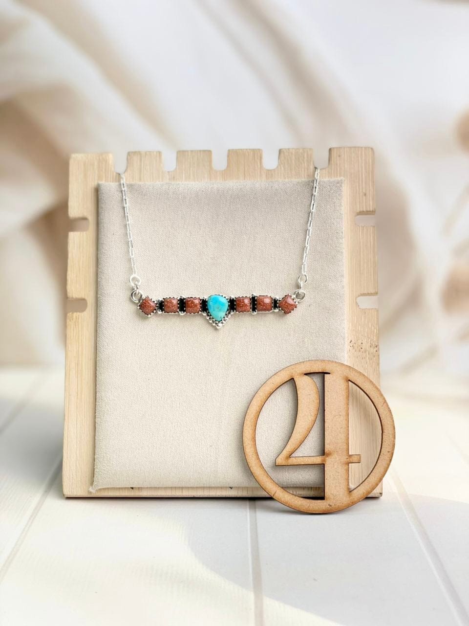 Drop in the center Bar Necklace-Necklaces-Krush Kandy, Women's Online Fashion Boutique Located in Phoenix, Arizona (Scottsdale Area)