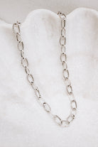 Sterling Silver Duo Chain Necklace & Bracelet-Chain Necklaces-Krush Kandy, Women's Online Fashion Boutique Located in Phoenix, Arizona (Scottsdale Area)