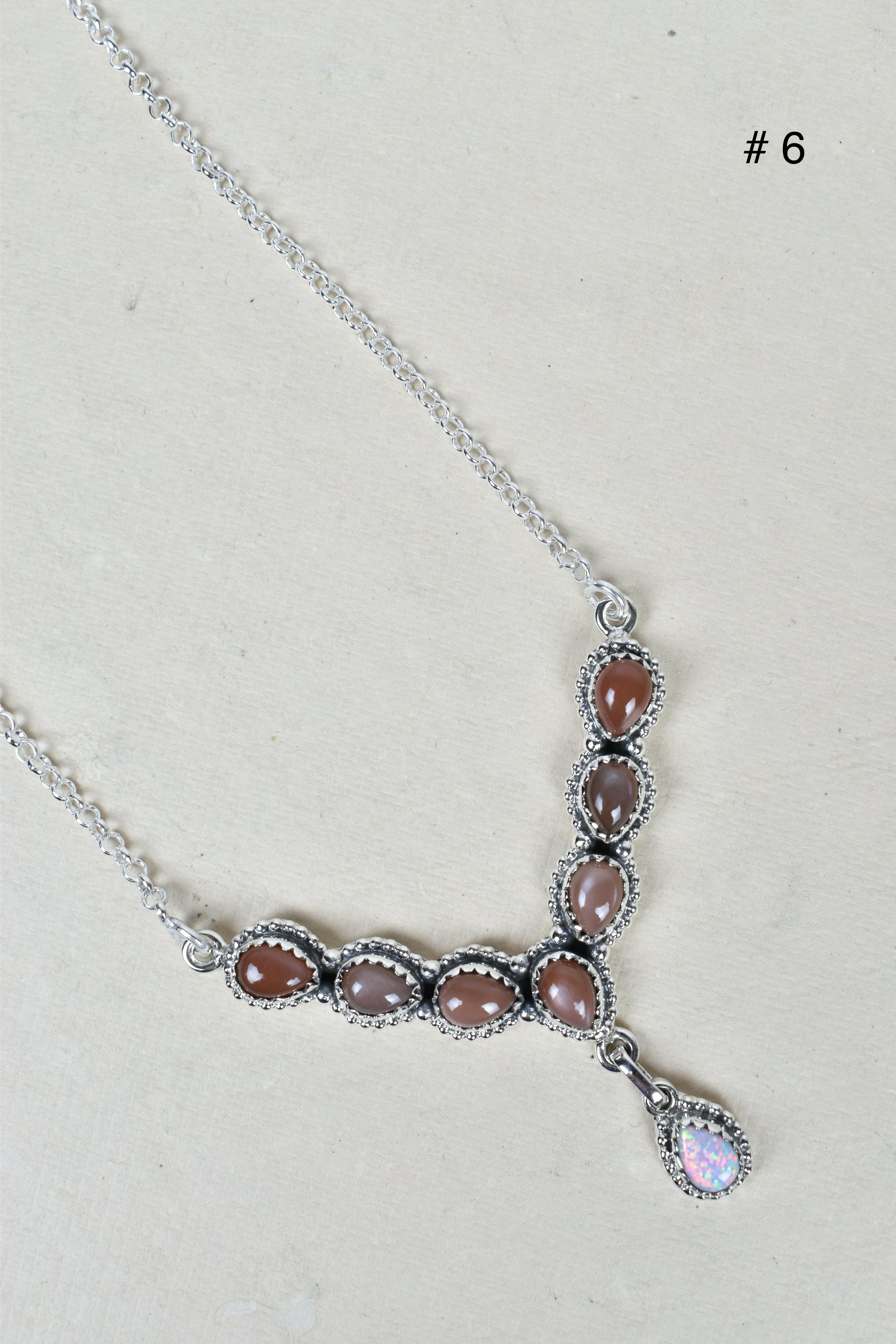 Y Knot Sterling Silver Necklace-Lariat and Y Necklaces-Krush Kandy, Women's Online Fashion Boutique Located in Phoenix, Arizona (Scottsdale Area)
