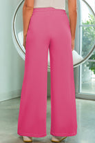 Drawstring Wide Leg Pants with Pockets-Pants-Krush Kandy, Women's Online Fashion Boutique Located in Phoenix, Arizona (Scottsdale Area)