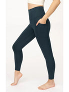 Yogalicious Powerlux High Rise Side Pocket Ankle Leggings-Leggings-Krush Kandy, Women's Online Fashion Boutique Located in Phoenix, Arizona (Scottsdale Area)