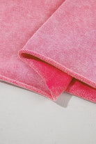 Mineral Wash Raw Edge Ruffle Mini Dress-Dresses-Krush Kandy, Women's Online Fashion Boutique Located in Phoenix, Arizona (Scottsdale Area)