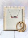 Kandy Stone Bar Necklaces-Necklaces-Krush Kandy, Women's Online Fashion Boutique Located in Phoenix, Arizona (Scottsdale Area)