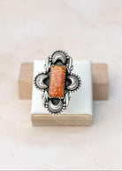 Boho Western Bar Opal Ring-Rings-Krush Kandy, Women's Online Fashion Boutique Located in Phoenix, Arizona (Scottsdale Area)