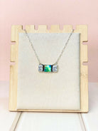 Celestial Peacock Dahlia Boho Necklace-Necklaces-Krush Kandy, Women's Online Fashion Boutique Located in Phoenix, Arizona (Scottsdale Area)