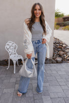 Simply Sweet Sequin Flower Cardigan | Pre-Order-Krush Kandy, Women's Online Fashion Boutique Located in Phoenix, Arizona (Scottsdale Area)