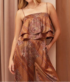 Mittoshop Paisley Patchwork Print Satin Ruffle Crop Cami-Tops-Krush Kandy, Women's Online Fashion Boutique Located in Phoenix, Arizona (Scottsdale Area)