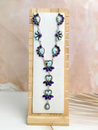 Midnight Muse Dahlia Cluster Necklace-Necklaces-Krush Kandy, Women's Online Fashion Boutique Located in Phoenix, Arizona (Scottsdale Area)