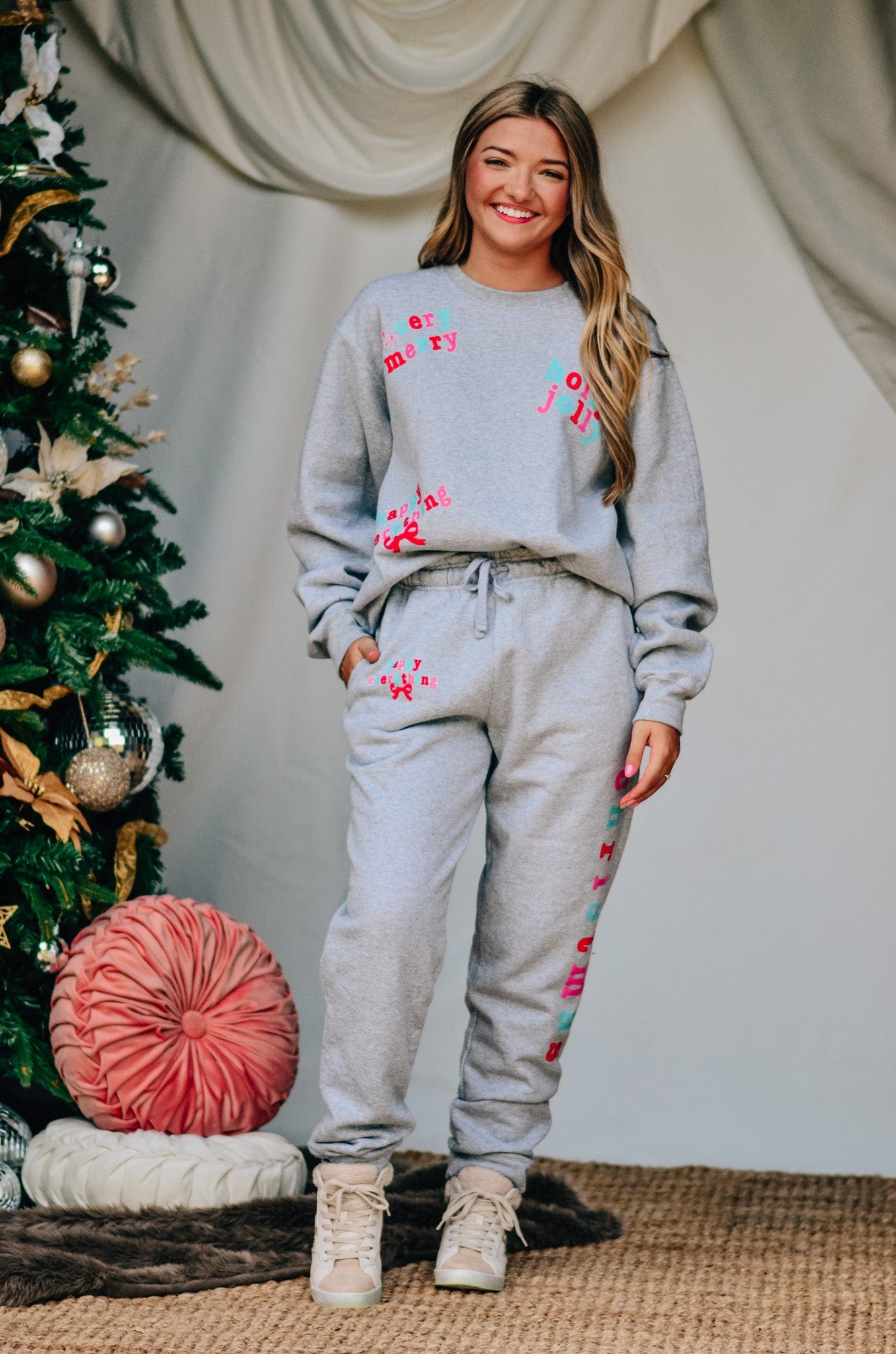 Holly Merry Everything Joggers-Krush Kandy, Women's Online Fashion Boutique Located in Phoenix, Arizona (Scottsdale Area)