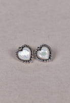 Heart Stone Earrings-Earrings-Krush Kandy, Women's Online Fashion Boutique Located in Phoenix, Arizona (Scottsdale Area)