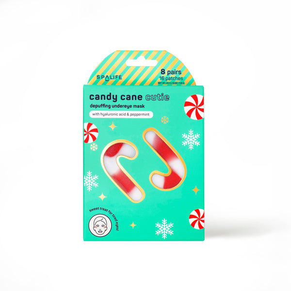 【4CD】EYEDEA 関連セット（E&A, FACE CANDY） Candy Cane Eye Mask | Spa Gifts | Totally Rad Boutique – Totally Rad.