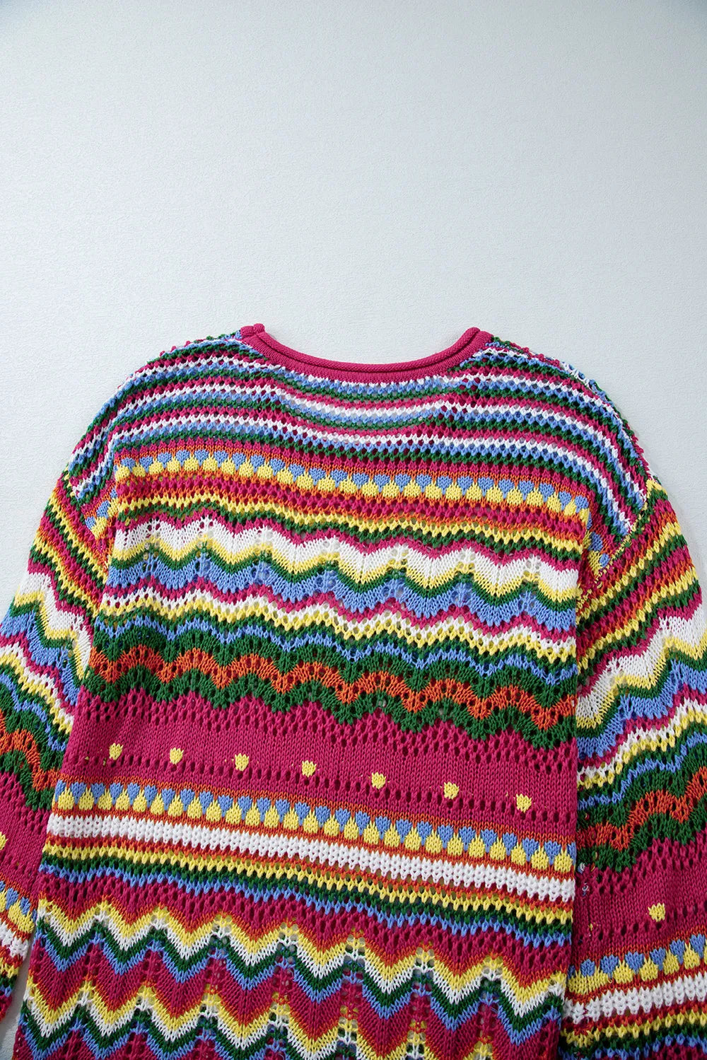 Sunburst Stitches Knit Sweater-Sweaters-Krush Kandy, Women's Online Fashion Boutique Located in Phoenix, Arizona (Scottsdale Area)