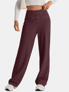 High Waist Wide Leg Pants-Pants-Krush Kandy, Women's Online Fashion Boutique Located in Phoenix, Arizona (Scottsdale Area)