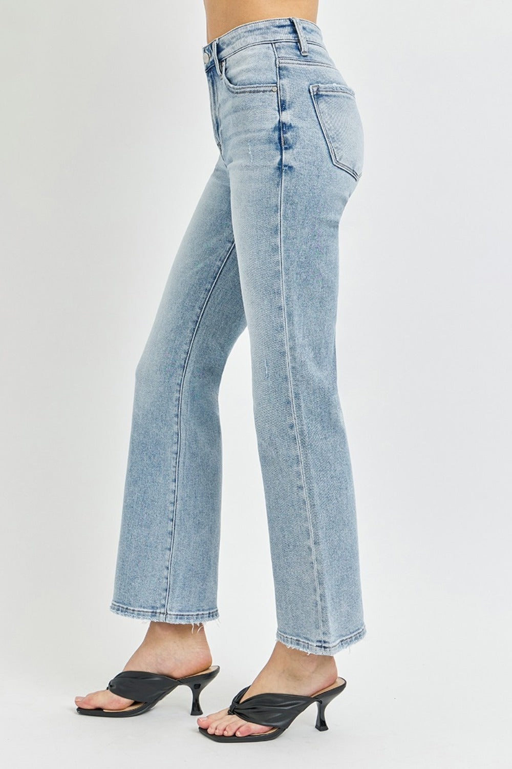 RISEN Full Size High Rise Ankle Flare Jeans-Krush Kandy, Women's Online Fashion Boutique Located in Phoenix, Arizona (Scottsdale Area)