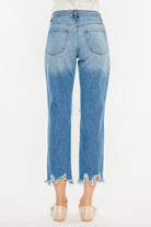 Kancan Distressed Frayed Hem Cropped Jeans-Krush Kandy, Women's Online Fashion Boutique Located in Phoenix, Arizona (Scottsdale Area)