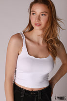 Lettuce Edge Crop Top-Tanks-Krush Kandy, Women's Online Fashion Boutique Located in Phoenix, Arizona (Scottsdale Area)