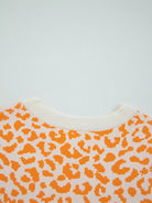 Leopard Drop Shoulder Chunky Knitted Cardigan-Sweater-Krush Kandy, Women's Online Fashion Boutique Located in Phoenix, Arizona (Scottsdale Area)