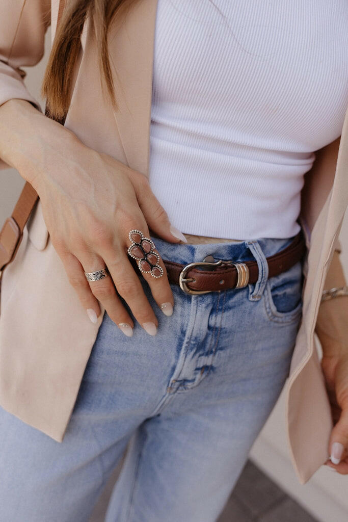 Kristyn's Cluster Crawler Stone Ring-Crawler Rings-Krush Kandy, Women's Online Fashion Boutique Located in Phoenix, Arizona (Scottsdale Area)