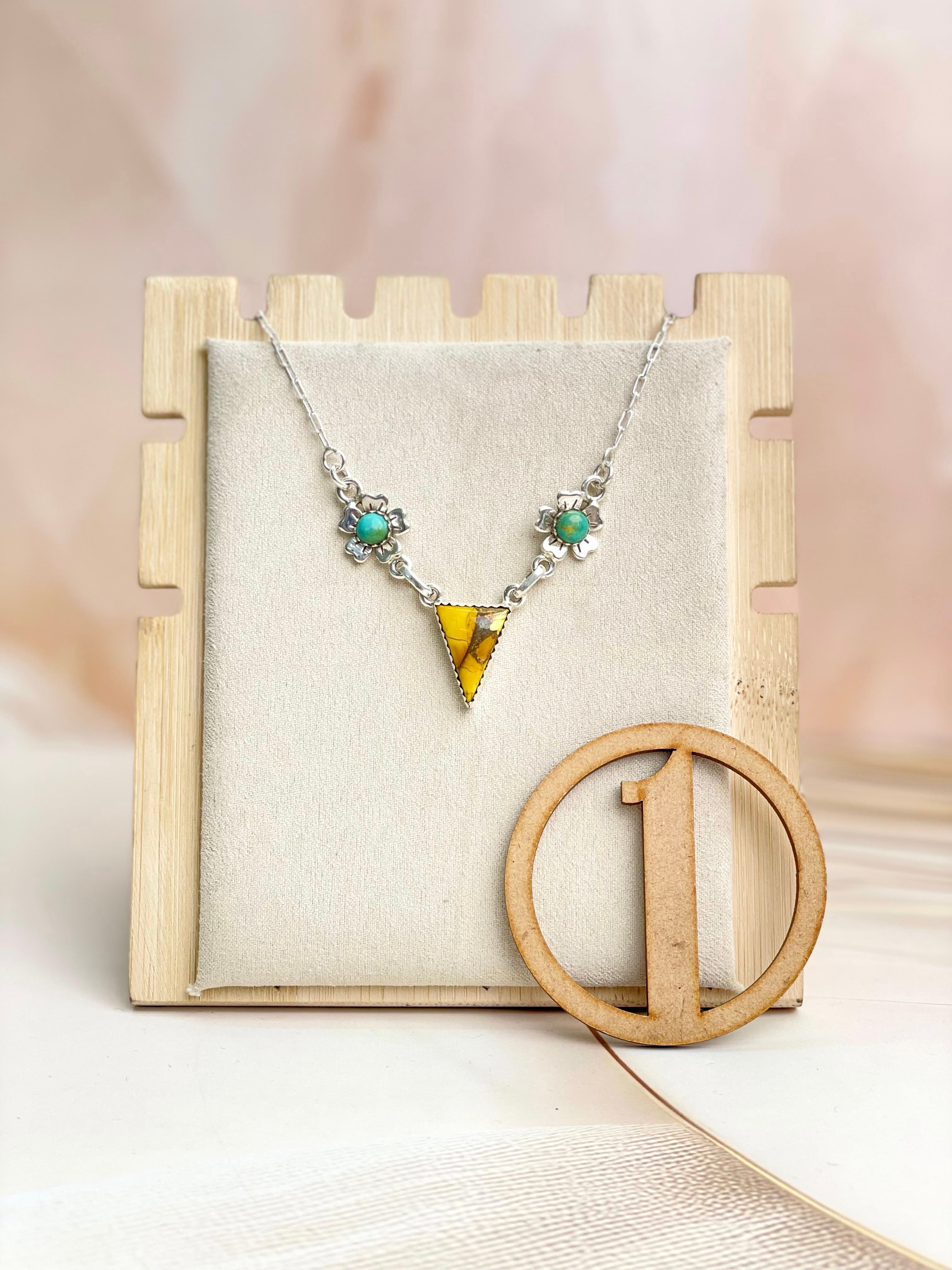 Wild Triad Floral Necklaces no22-Necklaces-Krush Kandy, Women's Online Fashion Boutique Located in Phoenix, Arizona (Scottsdale Area)