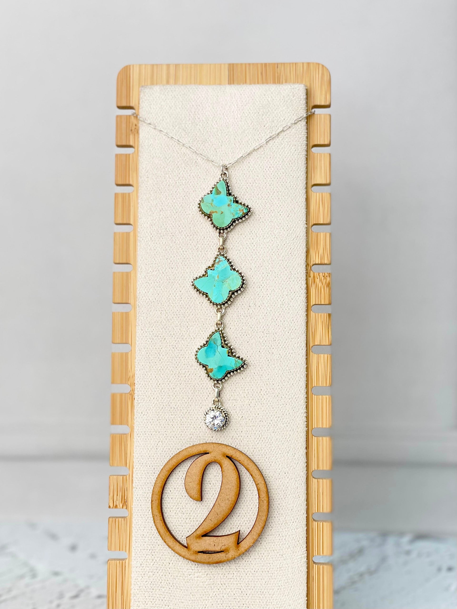 Flying Butterflies Lariat Necklace-Necklaces-Krush Kandy, Women's Online Fashion Boutique Located in Phoenix, Arizona (Scottsdale Area)