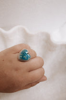 In Love With Turquoise Hearts Sterling Silver Ring-Krush Kandy, Women's Online Fashion Boutique Located in Phoenix, Arizona (Scottsdale Area)