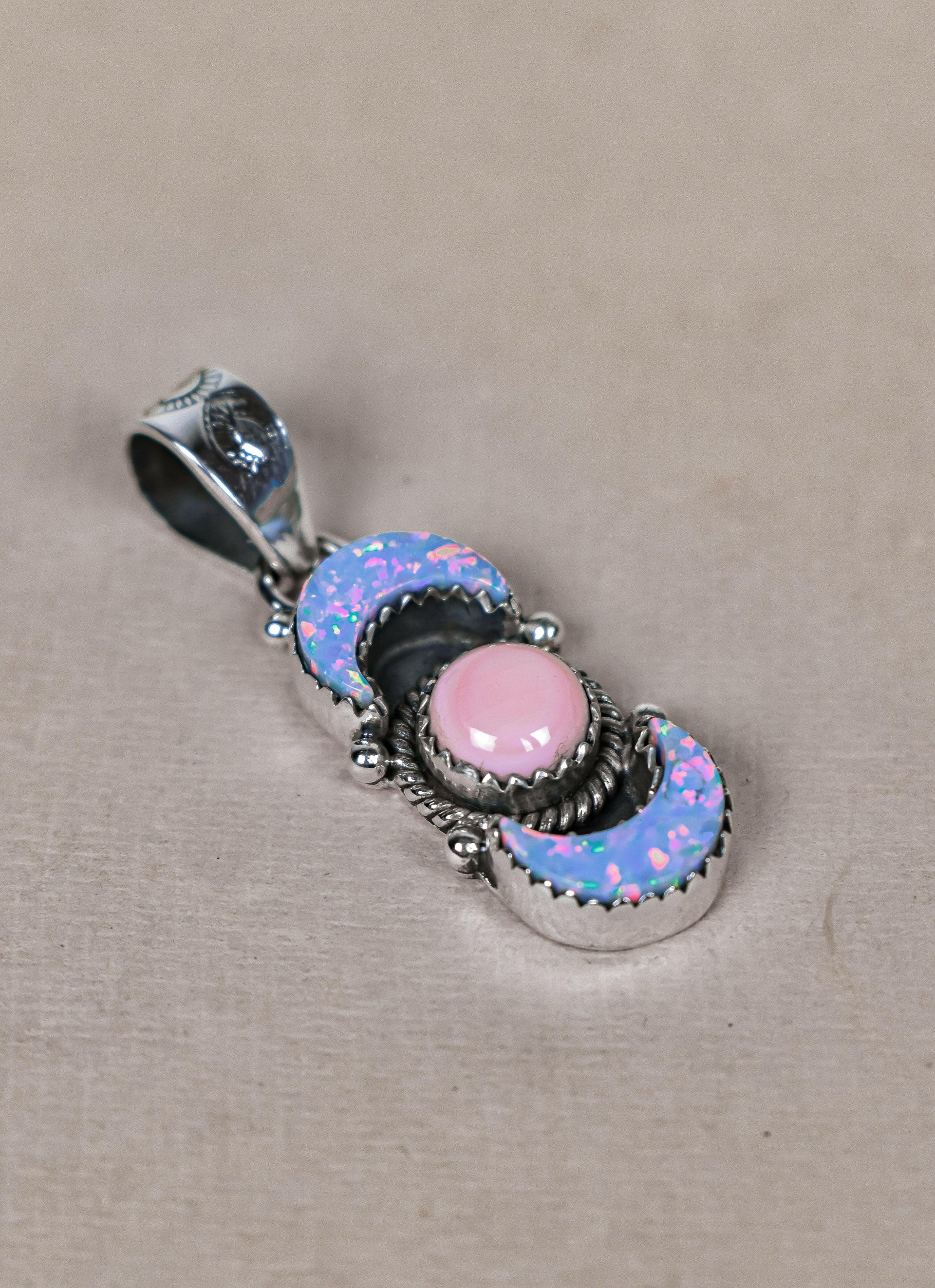 Lunar Crescent Pendant-Pendant Necklaces-Krush Kandy, Women's Online Fashion Boutique Located in Phoenix, Arizona (Scottsdale Area)