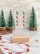 Holly Jolly Red & White Christmas Earrings-Earrings-Krush Kandy, Women's Online Fashion Boutique Located in Phoenix, Arizona (Scottsdale Area)