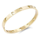 Counting The Stars Bangle Bracelet-Bracelets-Krush Kandy, Women's Online Fashion Boutique Located in Phoenix, Arizona (Scottsdale Area)