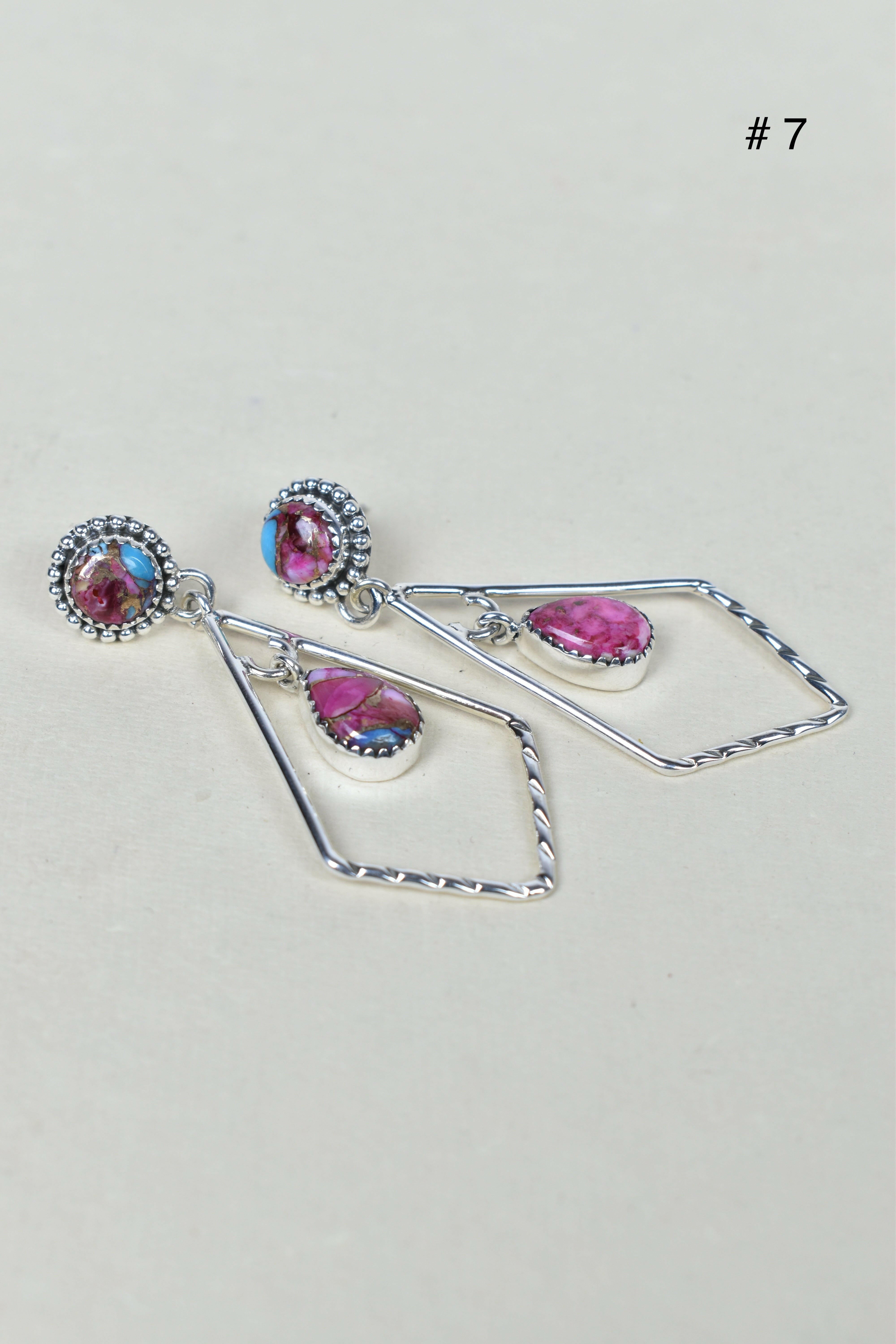 Skyborne Celestial Elegance Dangle Earrings-Drop Earrings-Krush Kandy, Women's Online Fashion Boutique Located in Phoenix, Arizona (Scottsdale Area)