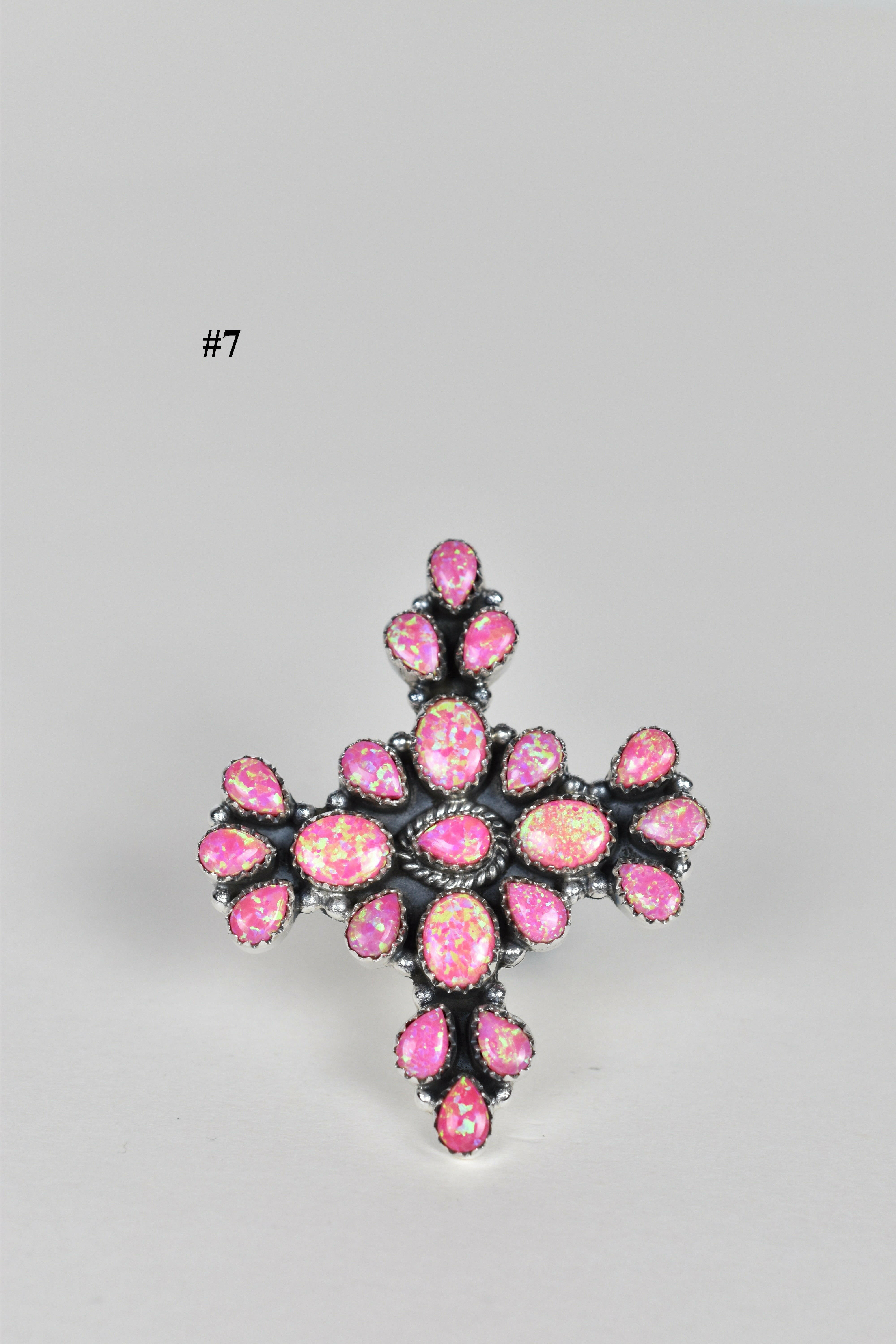 Magical Opal Cluster Rings ( 10 DIFFERENT ONE OF A KINDS!! )-Cluster Rings-Krush Kandy, Women's Online Fashion Boutique Located in Phoenix, Arizona (Scottsdale Area)