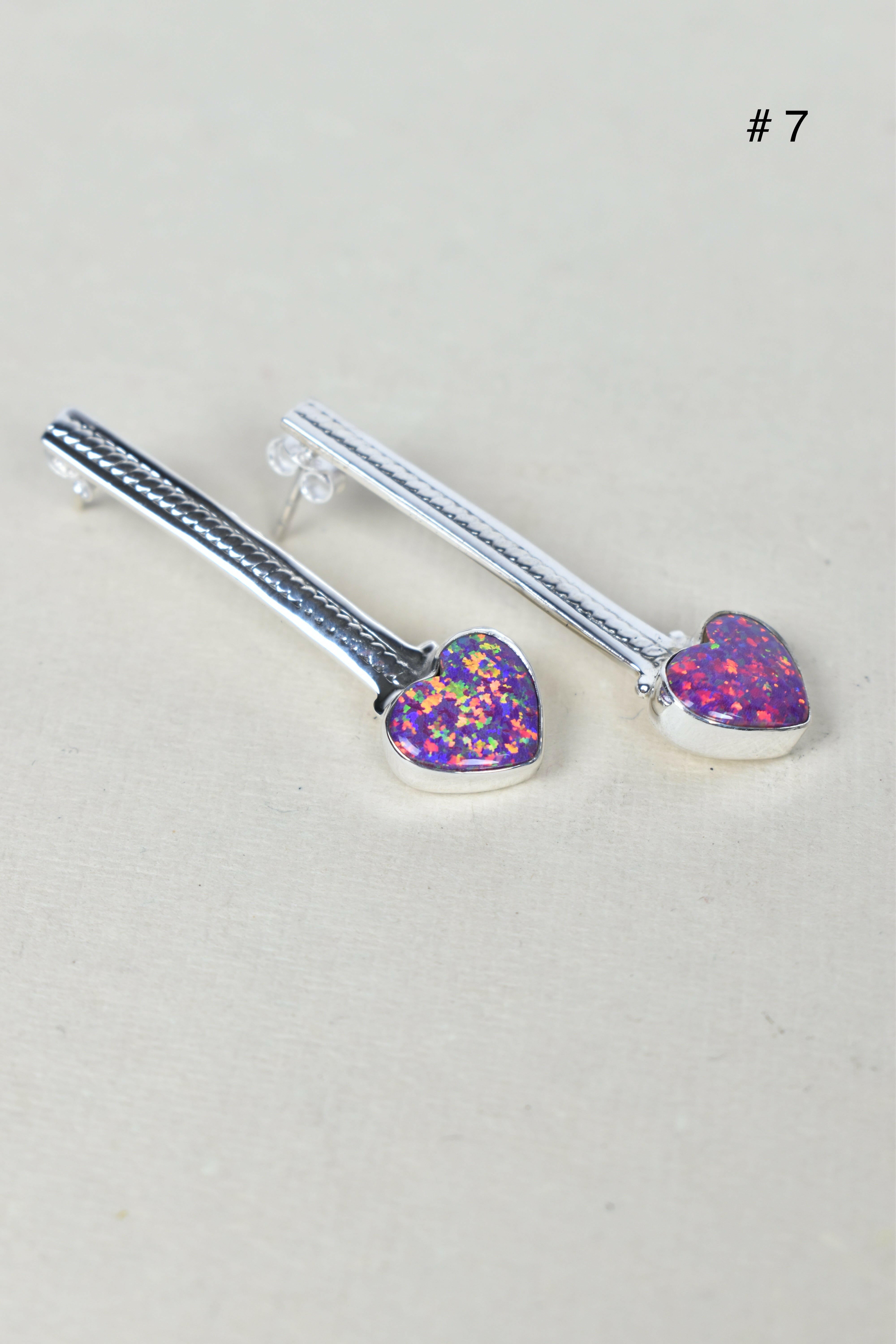 Silver Solitaire Bar Earrings-Drop Earrings-Krush Kandy, Women's Online Fashion Boutique Located in Phoenix, Arizona (Scottsdale Area)