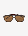 Desert Drive Tortoise Square Sunglasses