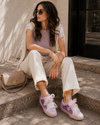 The Sandy Sneaker, Purple