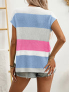 Color Block Knit Top-Krush Kandy, Women's Online Fashion Boutique Located in Phoenix, Arizona (Scottsdale Area)