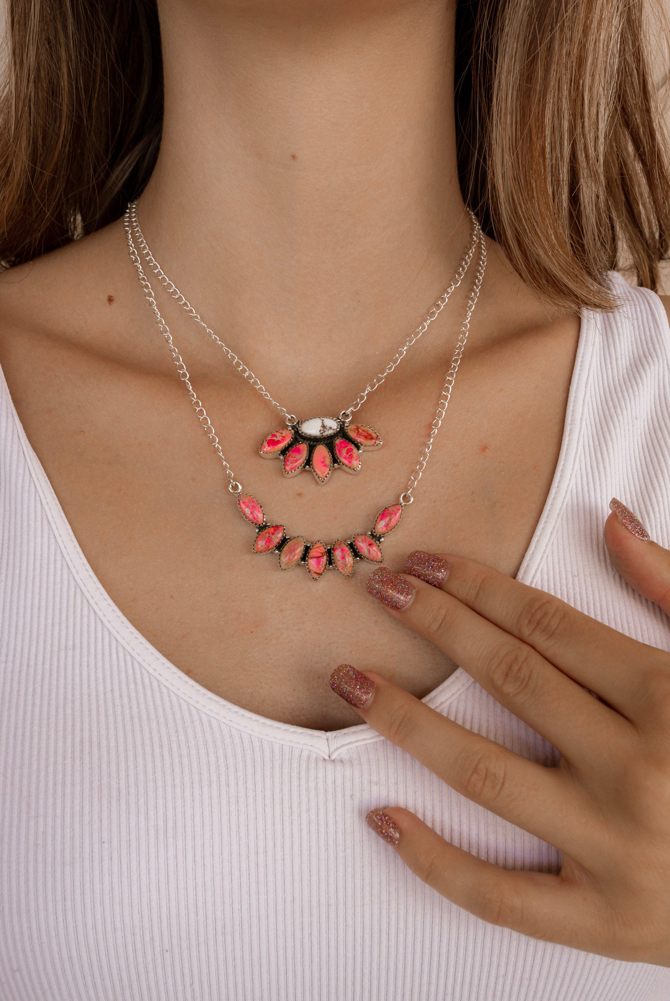 Wild Jasper Necklaces-Necklaces-Krush Kandy, Women's Online Fashion Boutique Located in Phoenix, Arizona (Scottsdale Area)