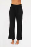 Mono B Smocked Waistband Ribbed Wide Leg Pants-Pants-Krush Kandy, Women's Online Fashion Boutique Located in Phoenix, Arizona (Scottsdale Area)