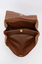 Genuine Suede Turn-Lock Satchel-handbags-Krush Kandy, Women's Online Fashion Boutique Located in Phoenix, Arizona (Scottsdale Area)