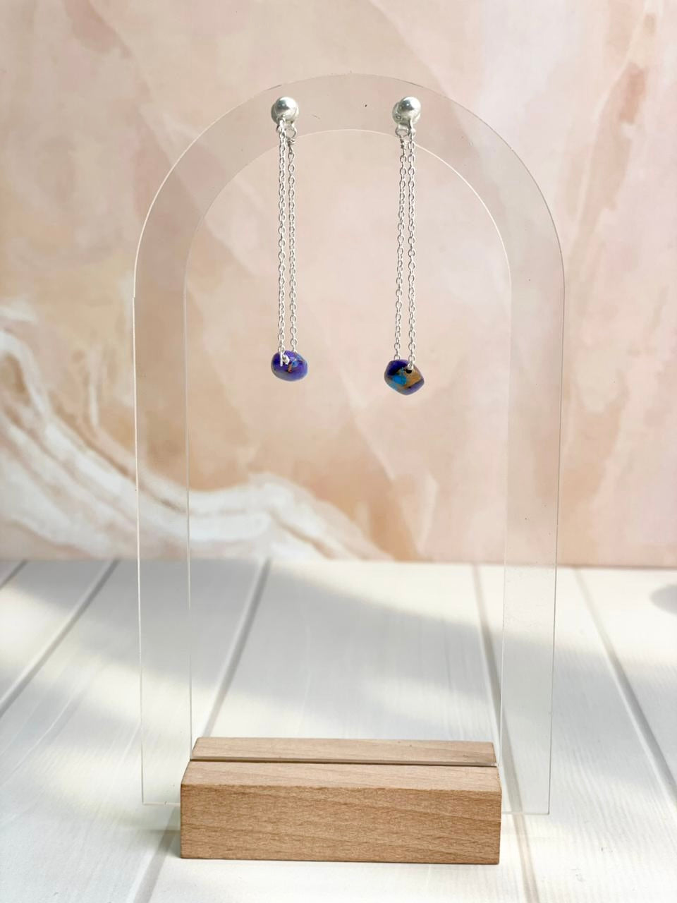 Dahlia Chain Drops Earrings-Earrings-Krush Kandy, Women's Online Fashion Boutique Located in Phoenix, Arizona (Scottsdale Area)