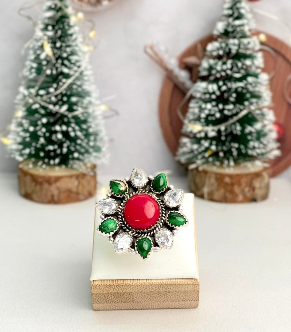 Krush Kandy Holiday Crawler Ring-Rings-Krush Kandy, Women's Online Fashion Boutique Located in Phoenix, Arizona (Scottsdale Area)