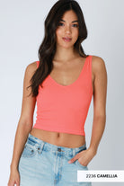 Niki Biki Ribbed Long Tank-Tanks-Krush Kandy, Women's Online Fashion Boutique Located in Phoenix, Arizona (Scottsdale Area)