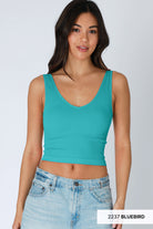 Niki Biki Ribbed Long Tank-Tanks-Krush Kandy, Women's Online Fashion Boutique Located in Phoenix, Arizona (Scottsdale Area)