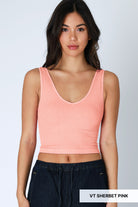 Mineral Wash Reversible Tank Top-Tanks-Krush Kandy, Women's Online Fashion Boutique Located in Phoenix, Arizona (Scottsdale Area)