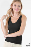 Ribbed Reversible Tank Top-Tanks-Krush Kandy, Women's Online Fashion Boutique Located in Phoenix, Arizona (Scottsdale Area)